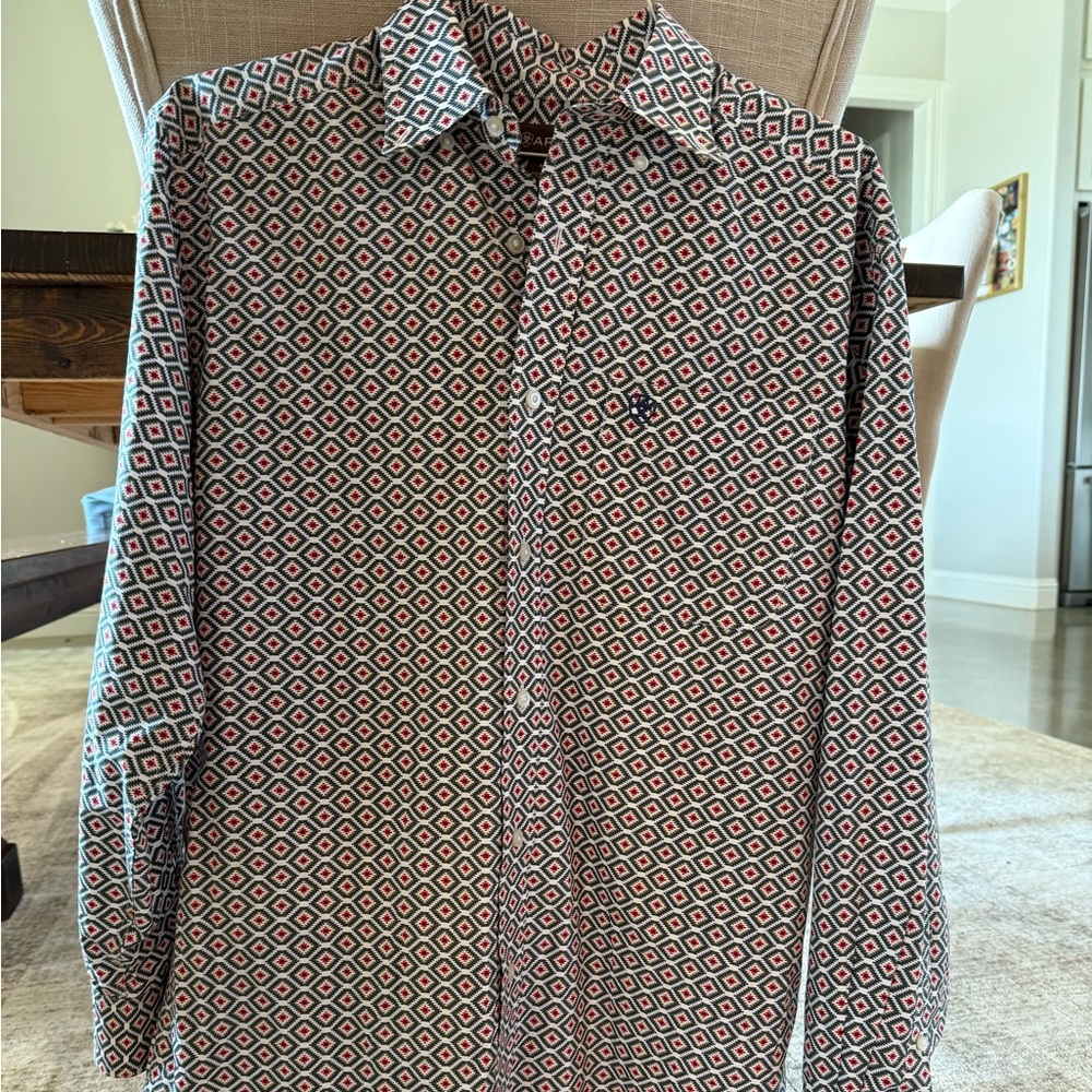 Ariat Diamond Pattern Men's Shirt